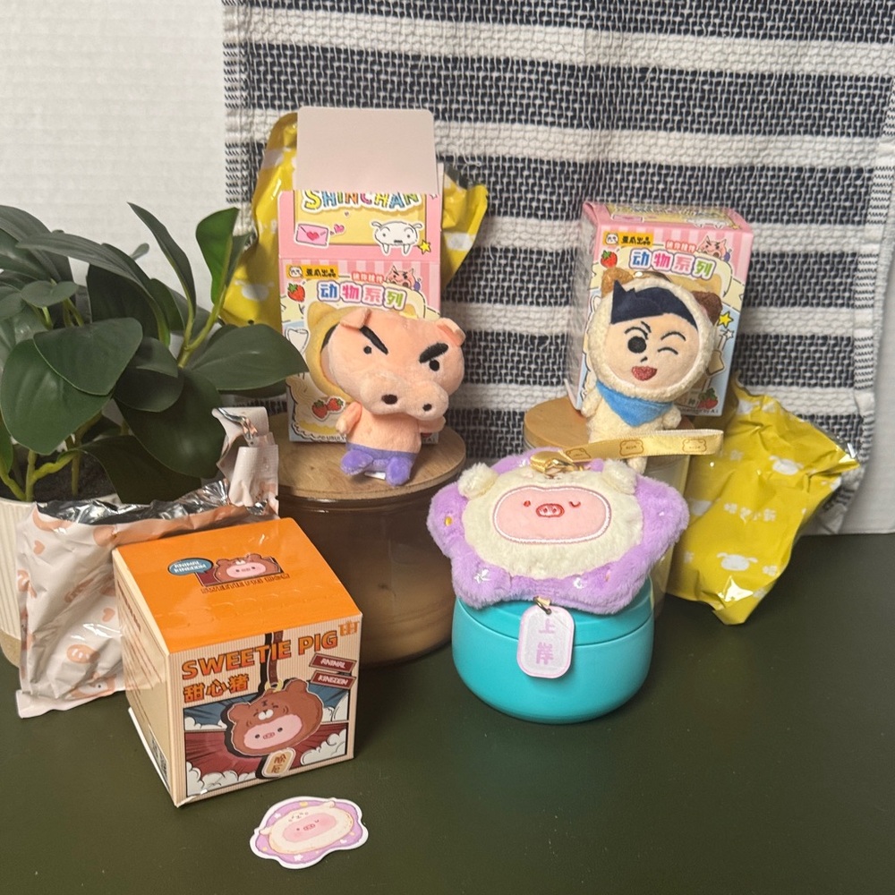 Pig themed Key Chains sweetie pig